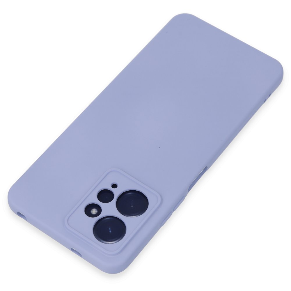 Redmi Note 12 4G Kılıf Nano içi Kadife Silikon - Lila