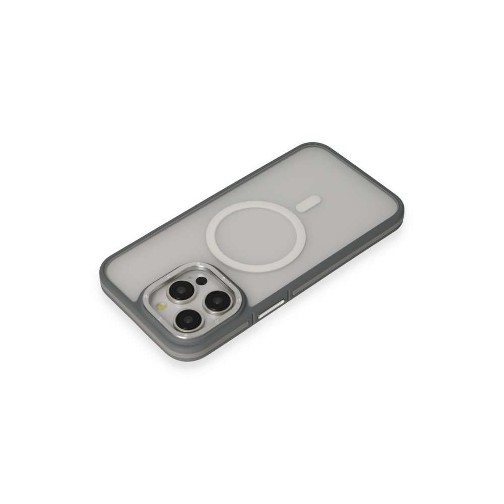 Joko iPhone 14 Pro Max Kılıf Rocky Magsafe Kapak - Gümüş