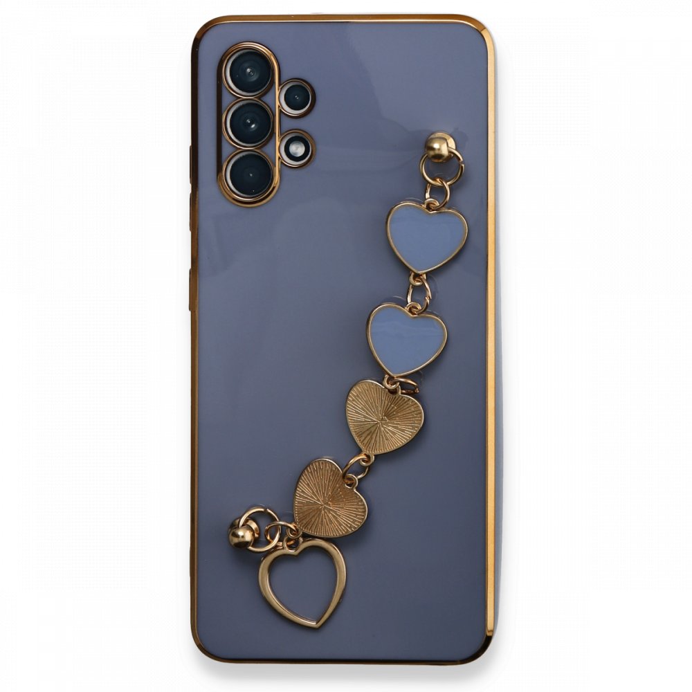  Samsung Galaxy A32 Kılıf Esila Silikon - Gri