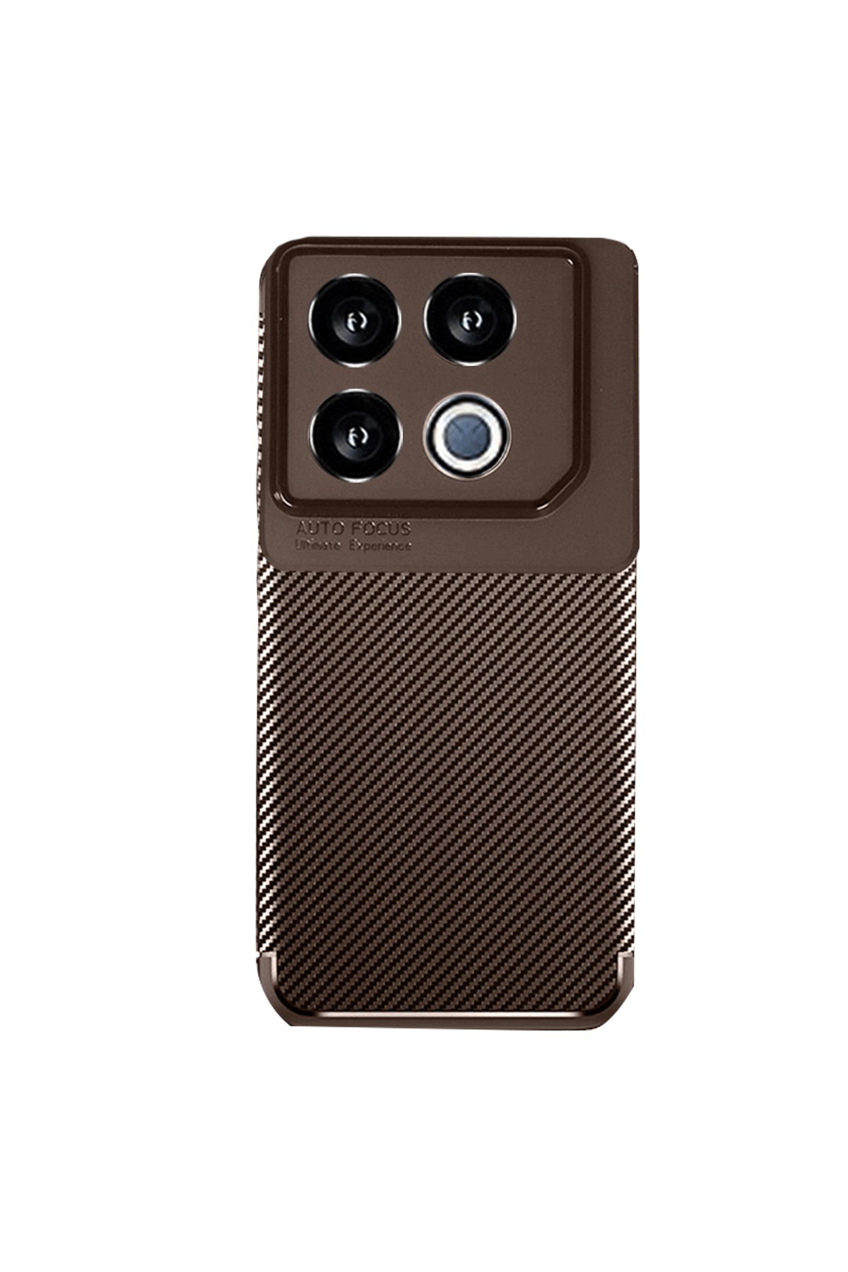 İnfinix GT 20 Pro Kılıf Auto Focus Karbon Kapak - Kahverengi İnfinix GT 20 Pro Kılıf Auto Focus Karbon Kapak - Kahverengi
