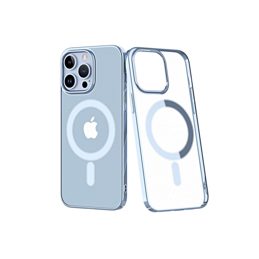  iPhone 14 Pro Max Kılıf Element Magneticsafe Sert Kapak - Sierra Blue