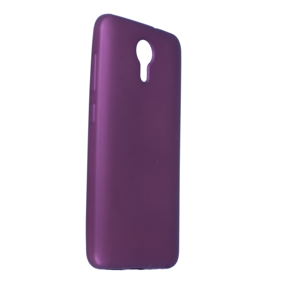  General Mobile GM 5 / 4G Kılıf First Silikon - Mürdüm