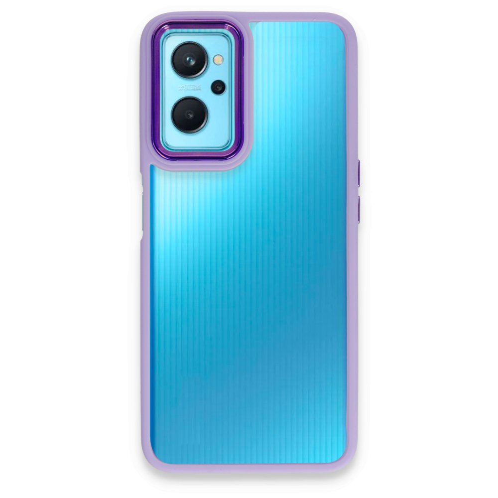  Realme 9i 4G Kılıf Dora Kapak - Lila