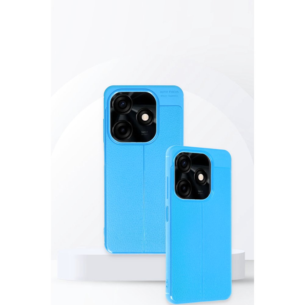 Tecno Spark 20C Kılıf Auto Focus Kapak - Mavi Tecno Spark 20C Kılıf Auto Focus Kapak - Mavi