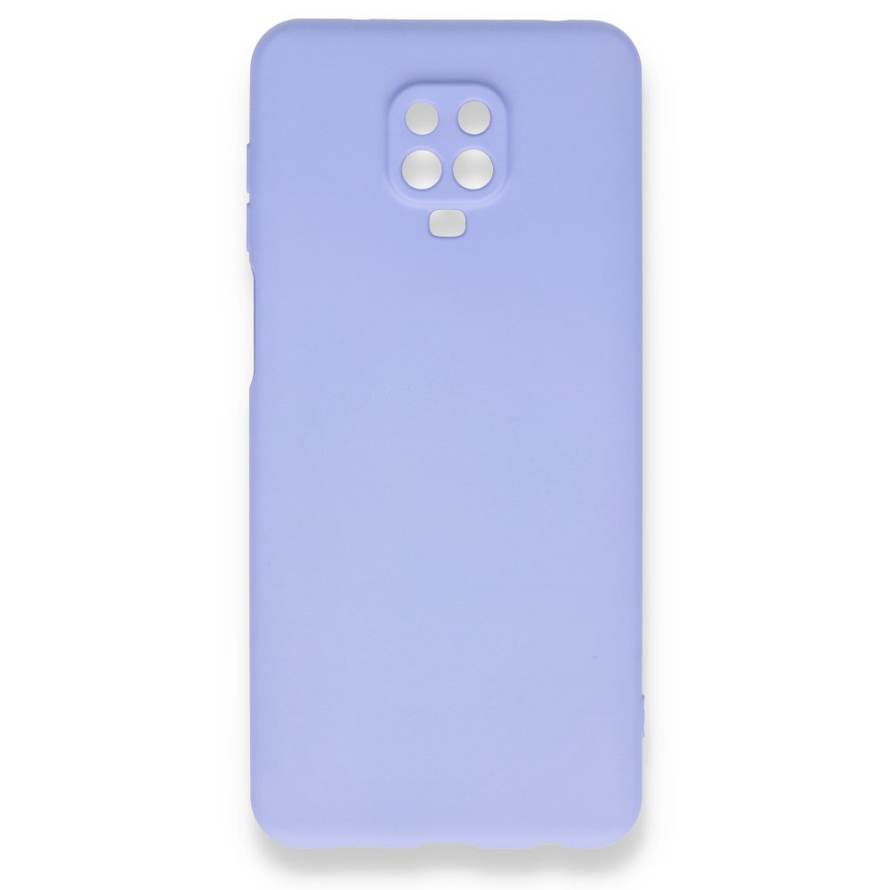 Redmi Note 9S Kılıf Nano içi Kadife Silikon - Lila Redmi Note 9S Kılıf Nano içi Kadife Silikon - Lila