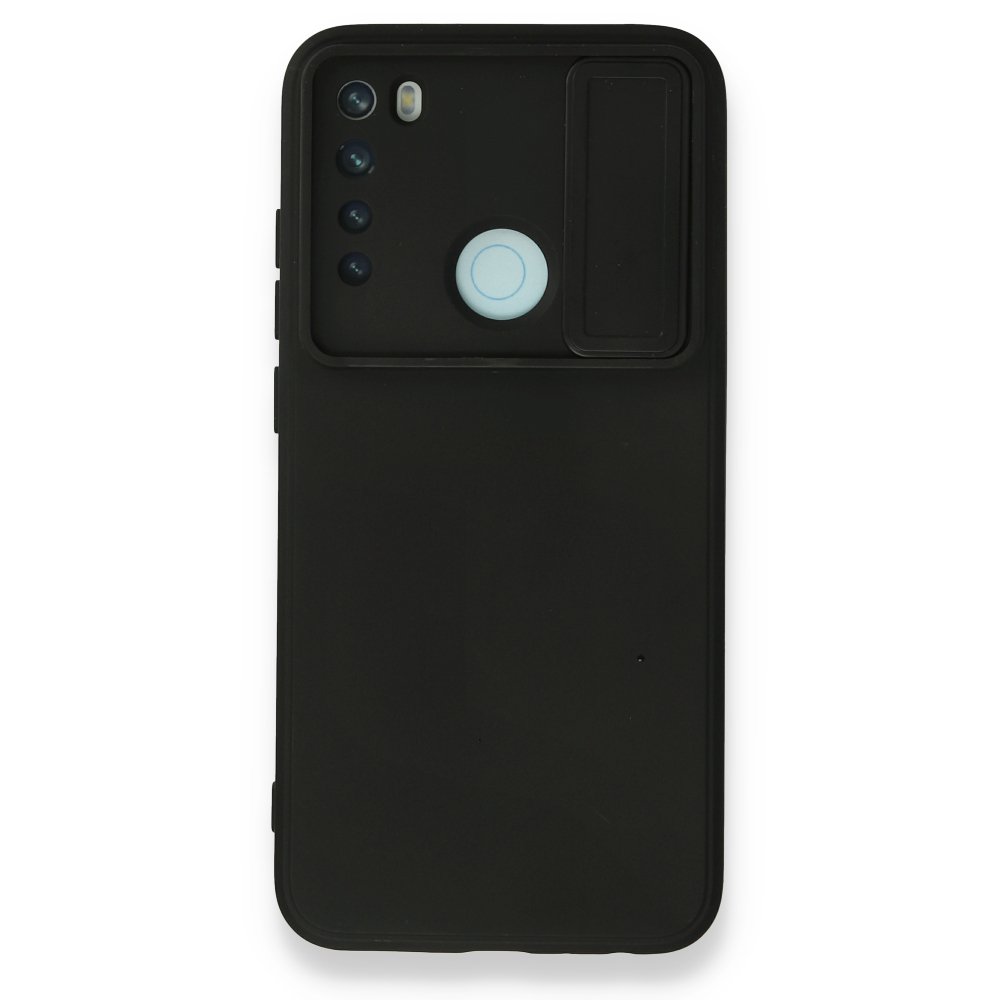 Redmi Note 8 Kılıf Color Lens Silikon - Siyah