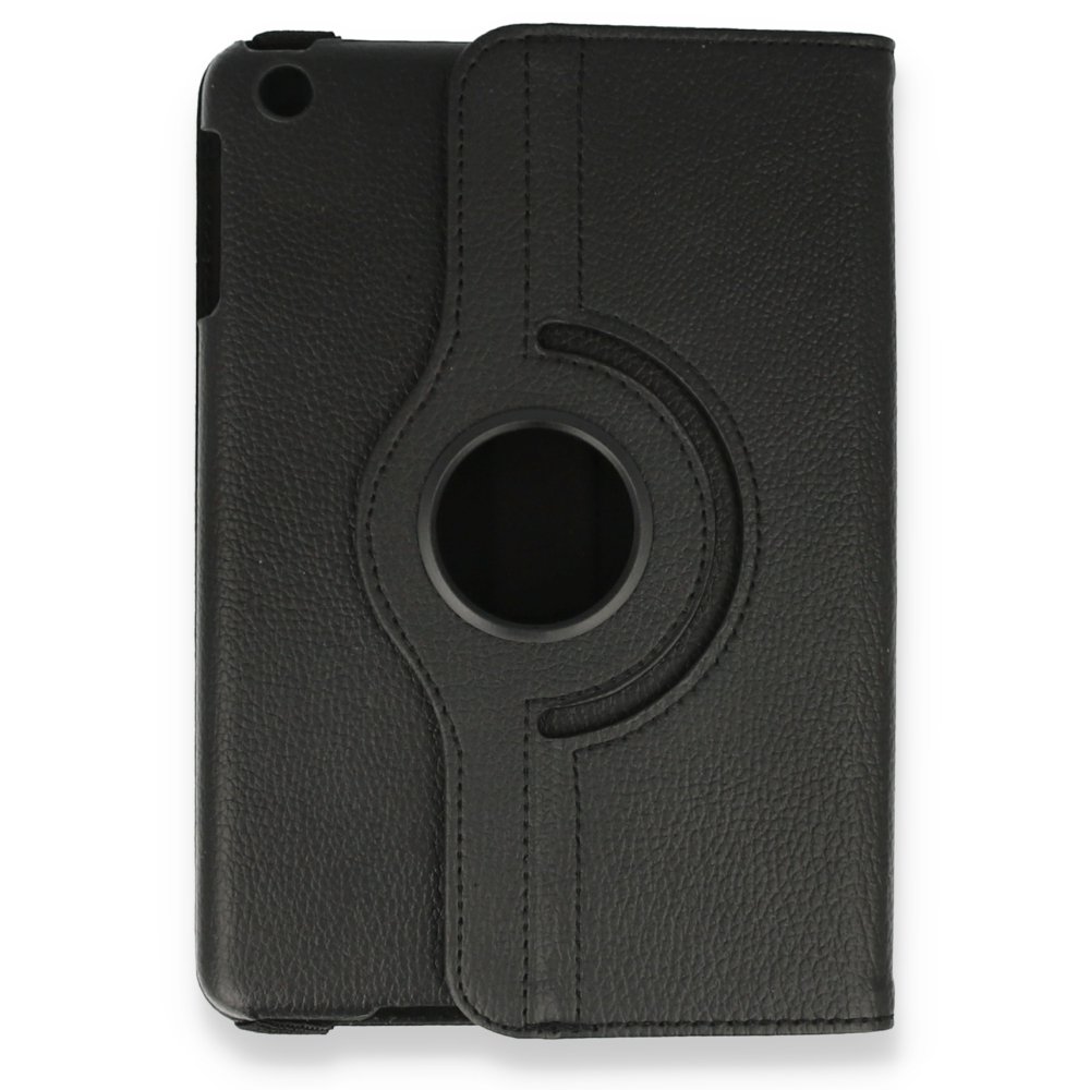 iPad Mini 2 Kılıf 360 Tablet Deri Kılıf - Siyah iPad Mini 2 Kılıf 360 Tablet Deri Kılıf - Siyah