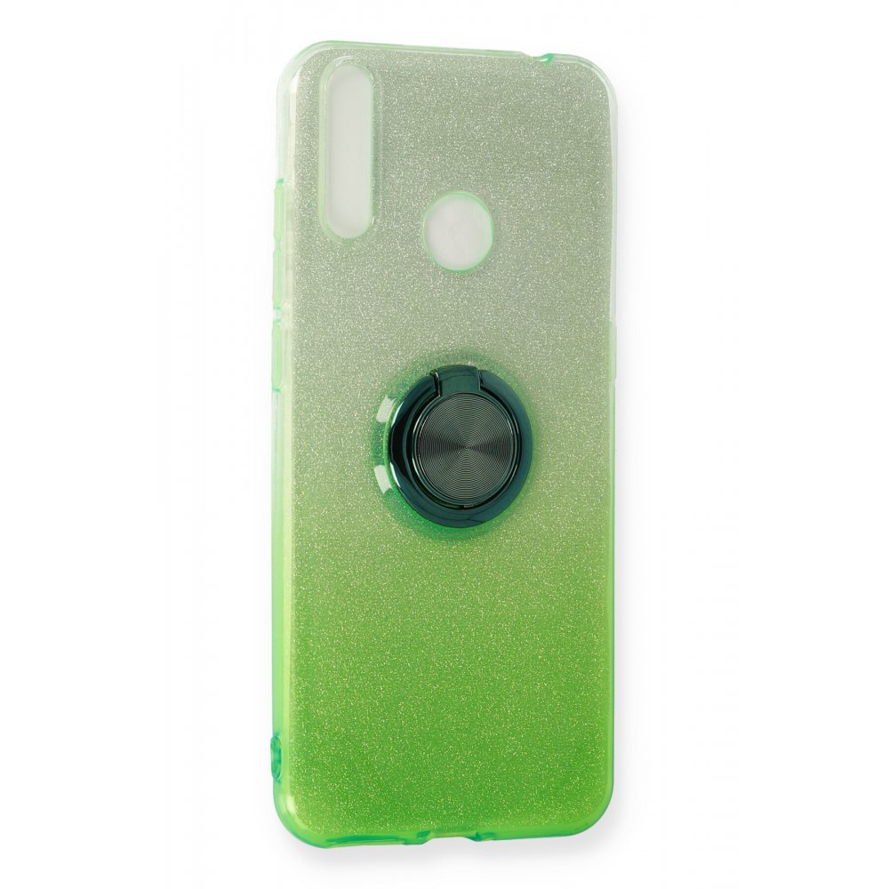 General Mobile GM 10 Kılıf Simli Yüzüklü Silikon - Yeşil General Mobile GM 10 Kılıf Simli Yüzüklü Silikon - Yeşil