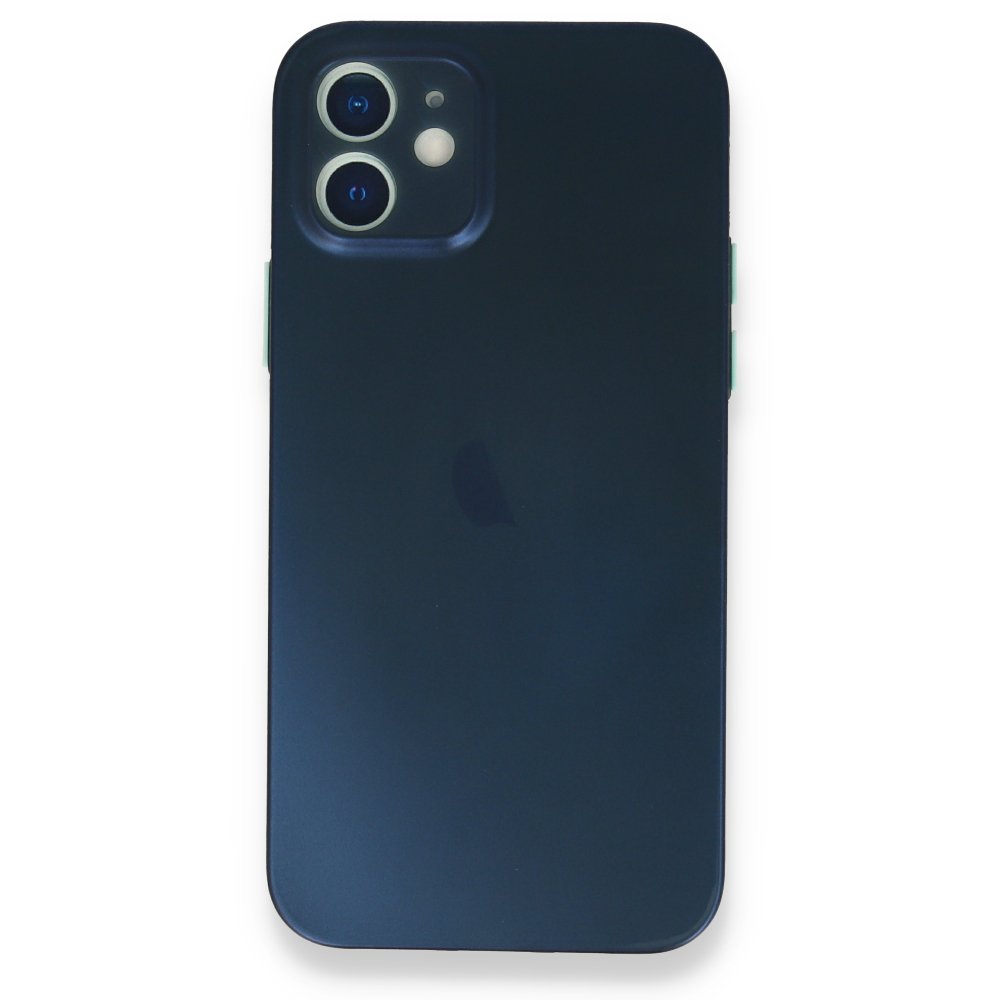  iPhone 12 Mini Kılıf PP Ultra İnce Kapak - Mavi