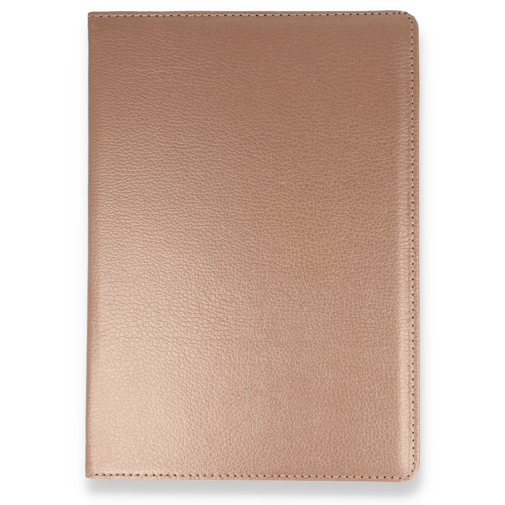  Samsung Galaxy T290 Tab A 8 Kılıf 360 Tablet Deri Kılıf - Rose Gold