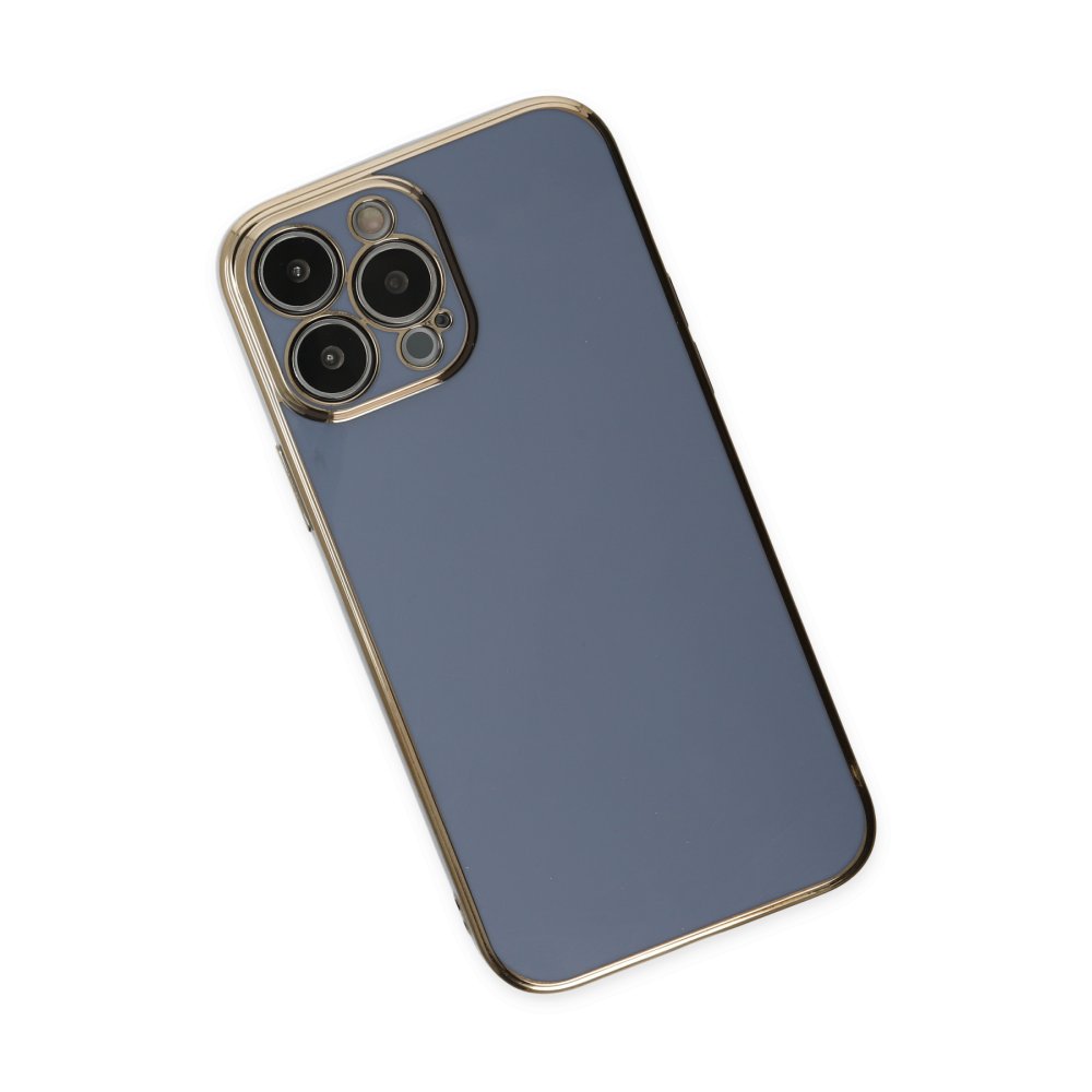 iPhone 15 Pro Max Kılıf Volet Silikon - Mavi iPhone 15 Pro Max Kılıf Volet Silikon - Mavi