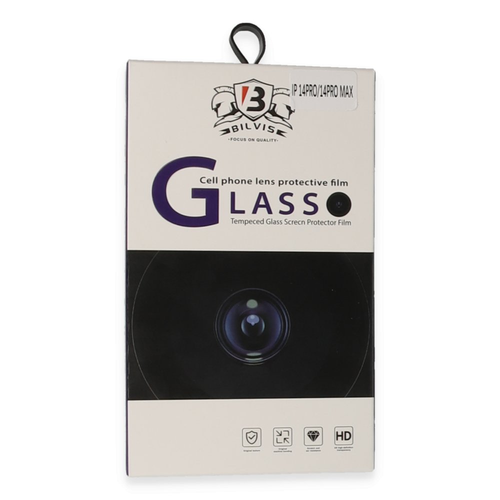  iPhone 14 Pro Max Bilvis Titan Kamera Lens - Siyah