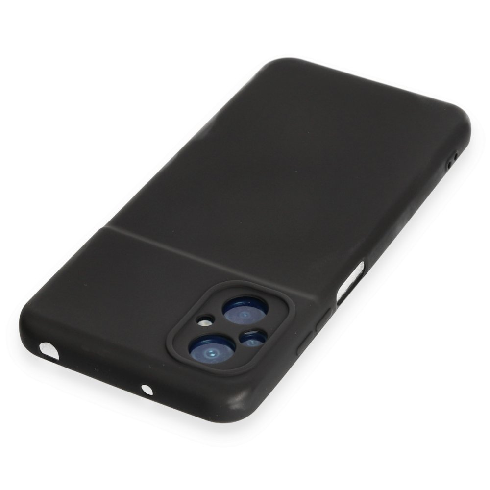 Xiaomi Poco M5 Kılıf Nano içi Kadife Silikon - Siyah Xiaomi Poco M5 Kılıf Nano içi Kadife Silikon - Siyah