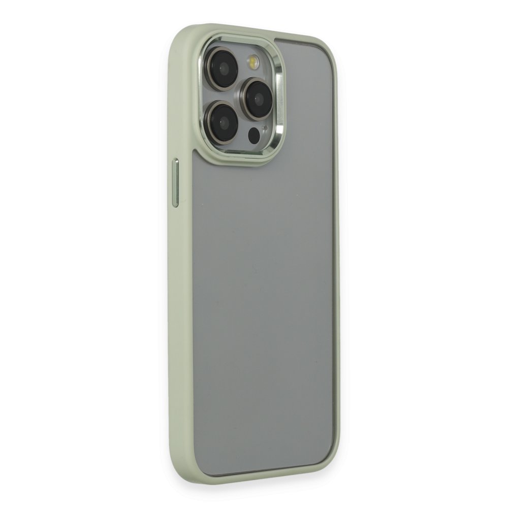  iPhone 14 Pro Max Kılıf Power Silikon - Yeşil