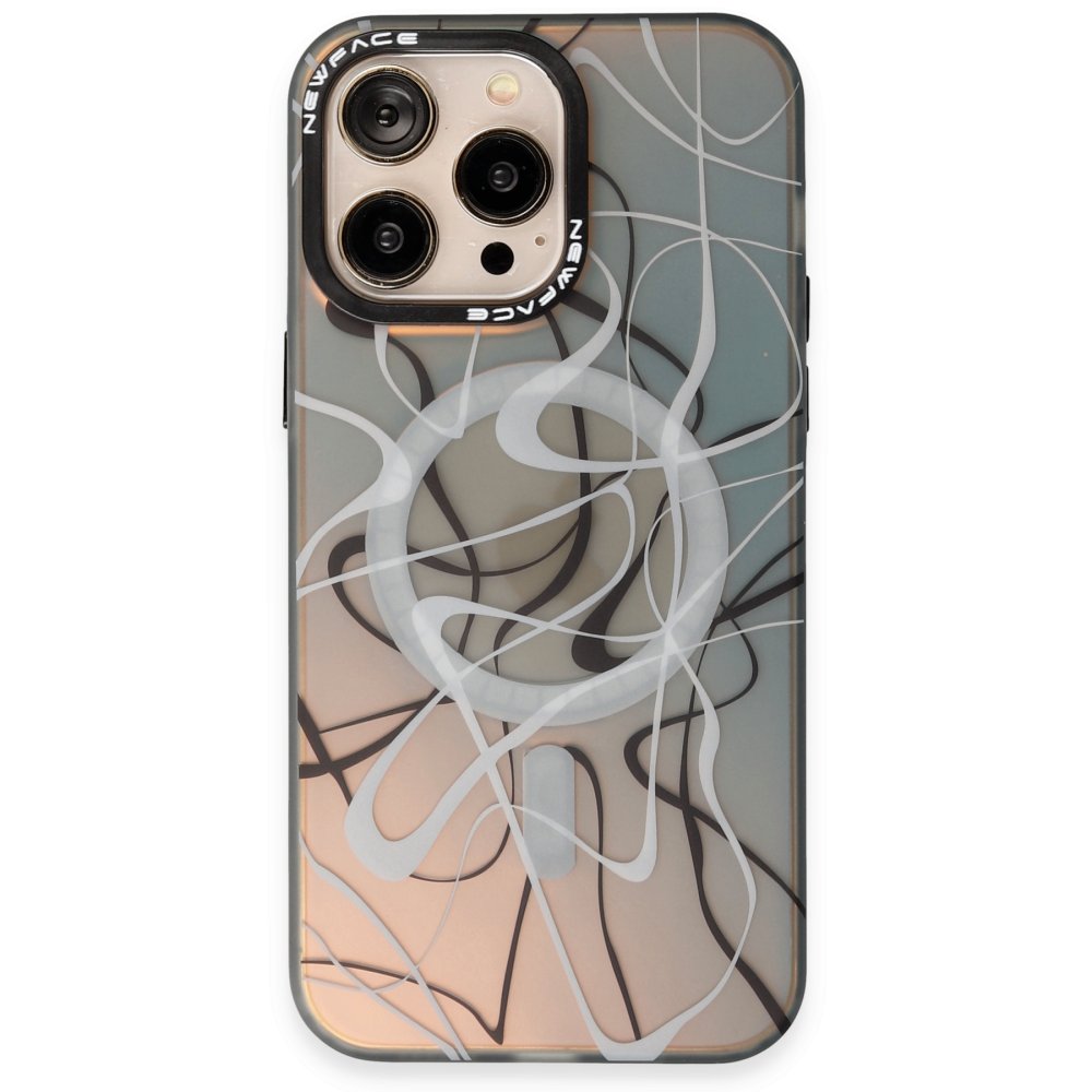  iPhone 13 Pro Max Kılıf Venüs Magneticsafe Desenli Kapak - Venüs - 5