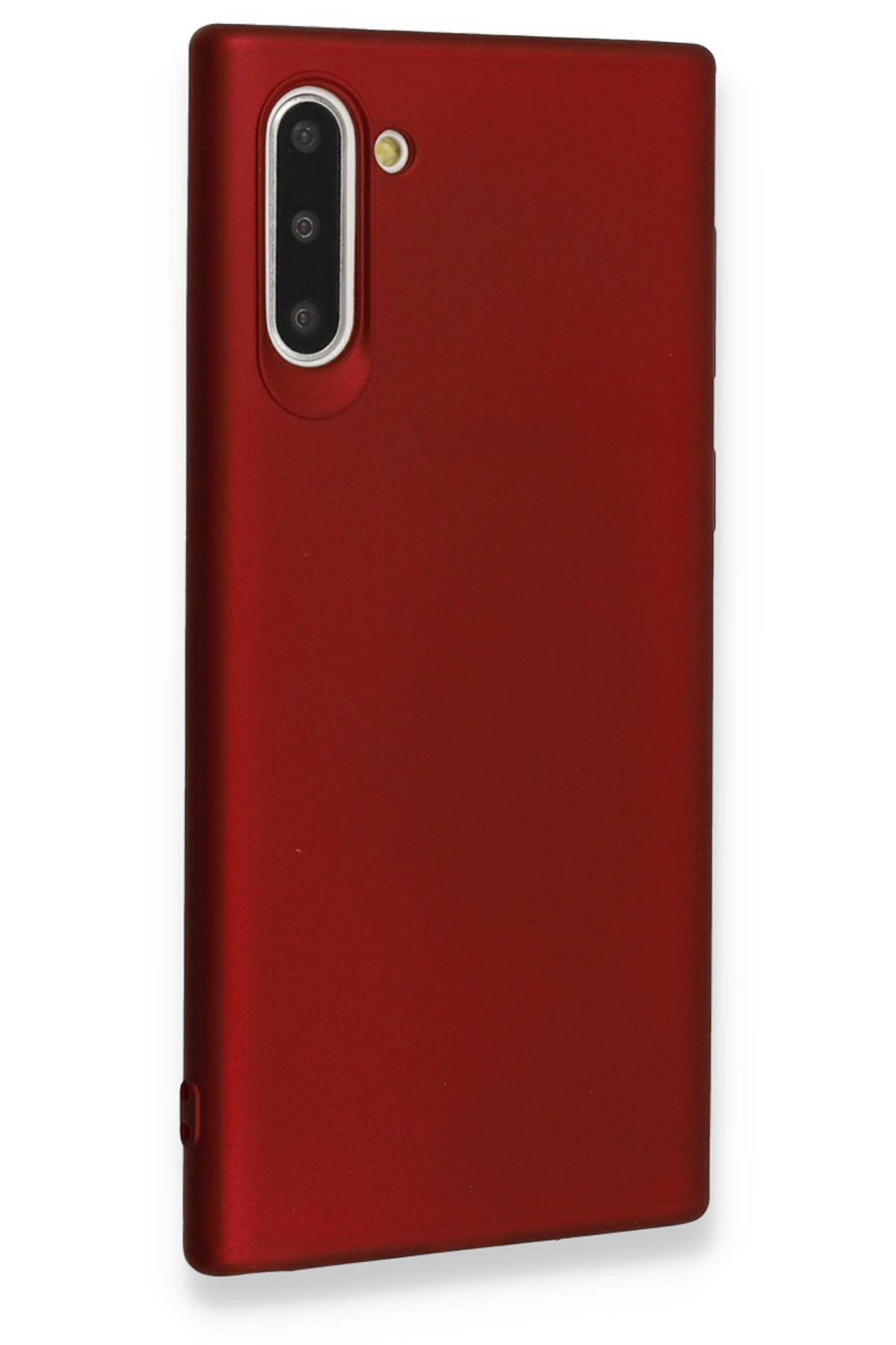 Samsung Galaxy Note 10 Kılıf First Silikon - Bordo