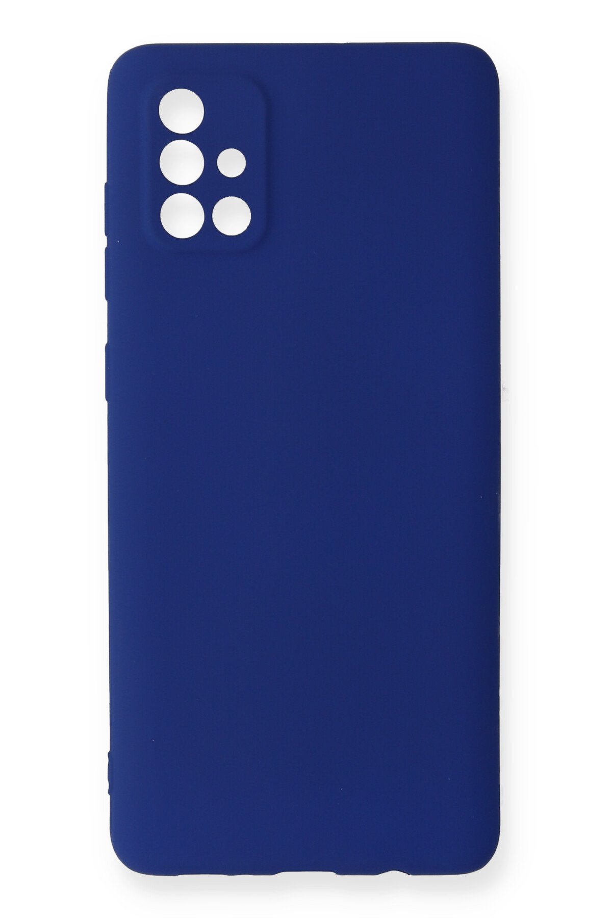  Samsung Galaxy A71 Kılıf First Silikon - Lacivert