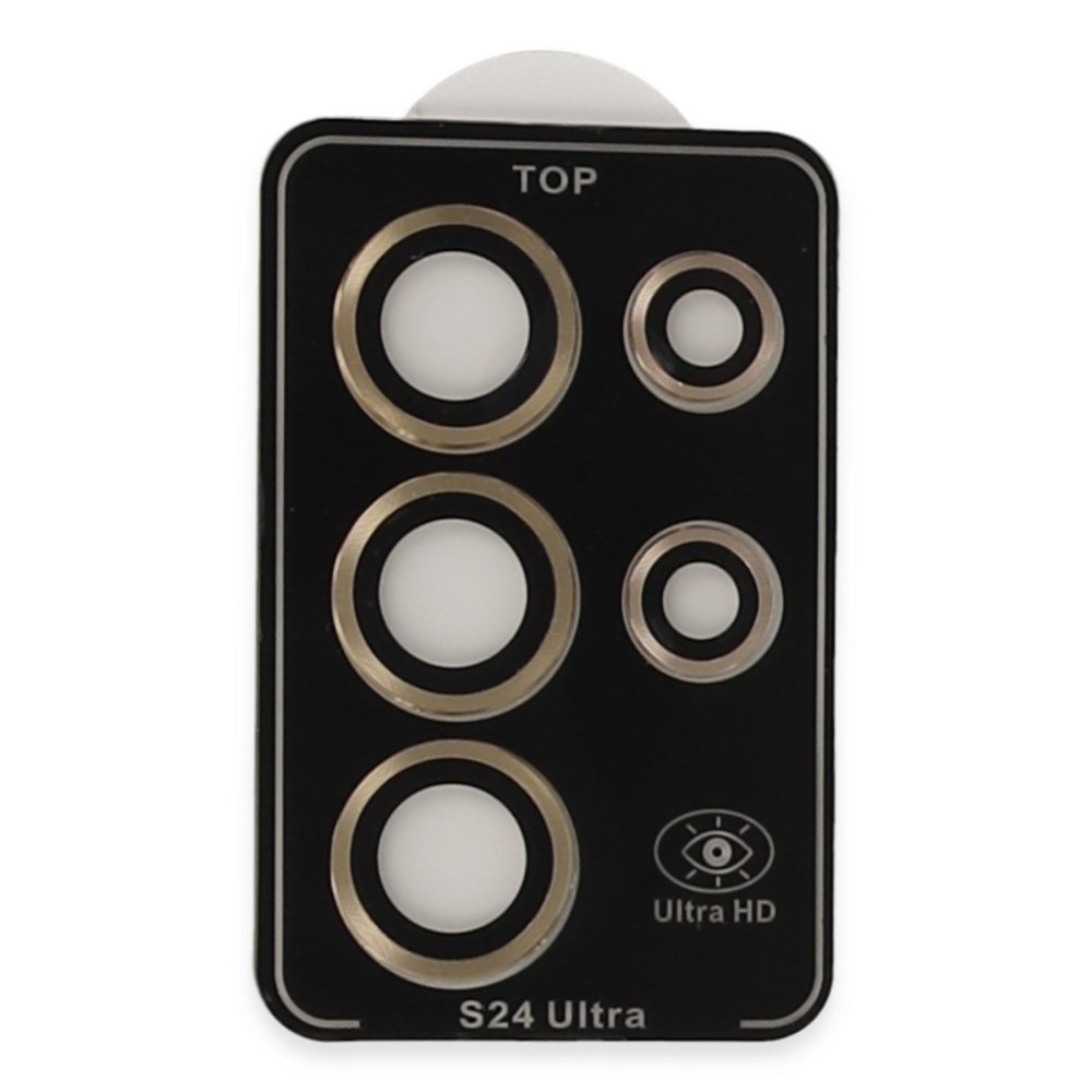 Joko Samsung Galaxy S23 Ultra PVD Metal Kamera Lens - Gold Joko Samsung Galaxy S23 Ultra PVD Metal Kamera Lens - Gold