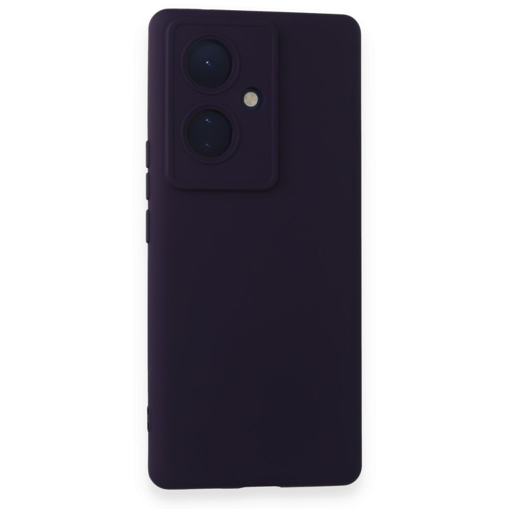 Vivo V29 Lite Kılıf Nano içi Kadife Silikon - Mor Vivo V29 Lite Kılıf Nano içi Kadife Silikon - Mor