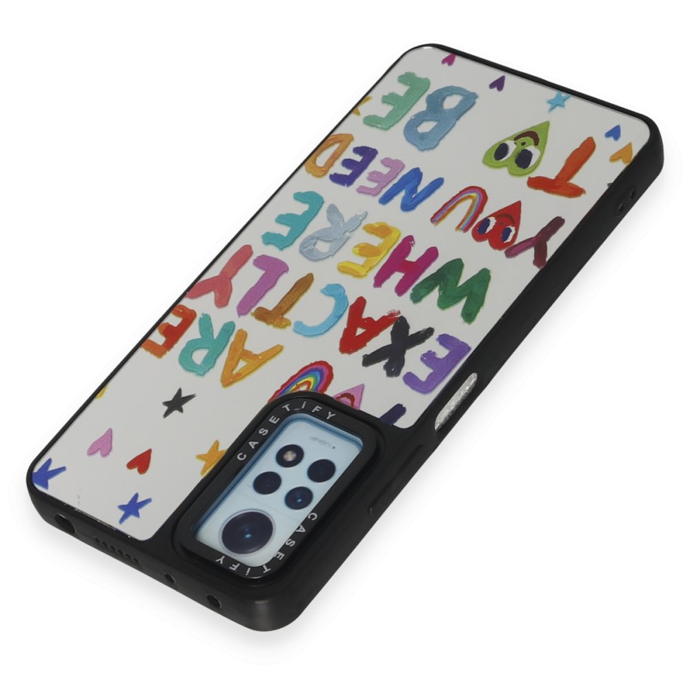 Redmi Note 12 Pro 4G Kılıf Mirror Desenli Kapak - Mirror - 10