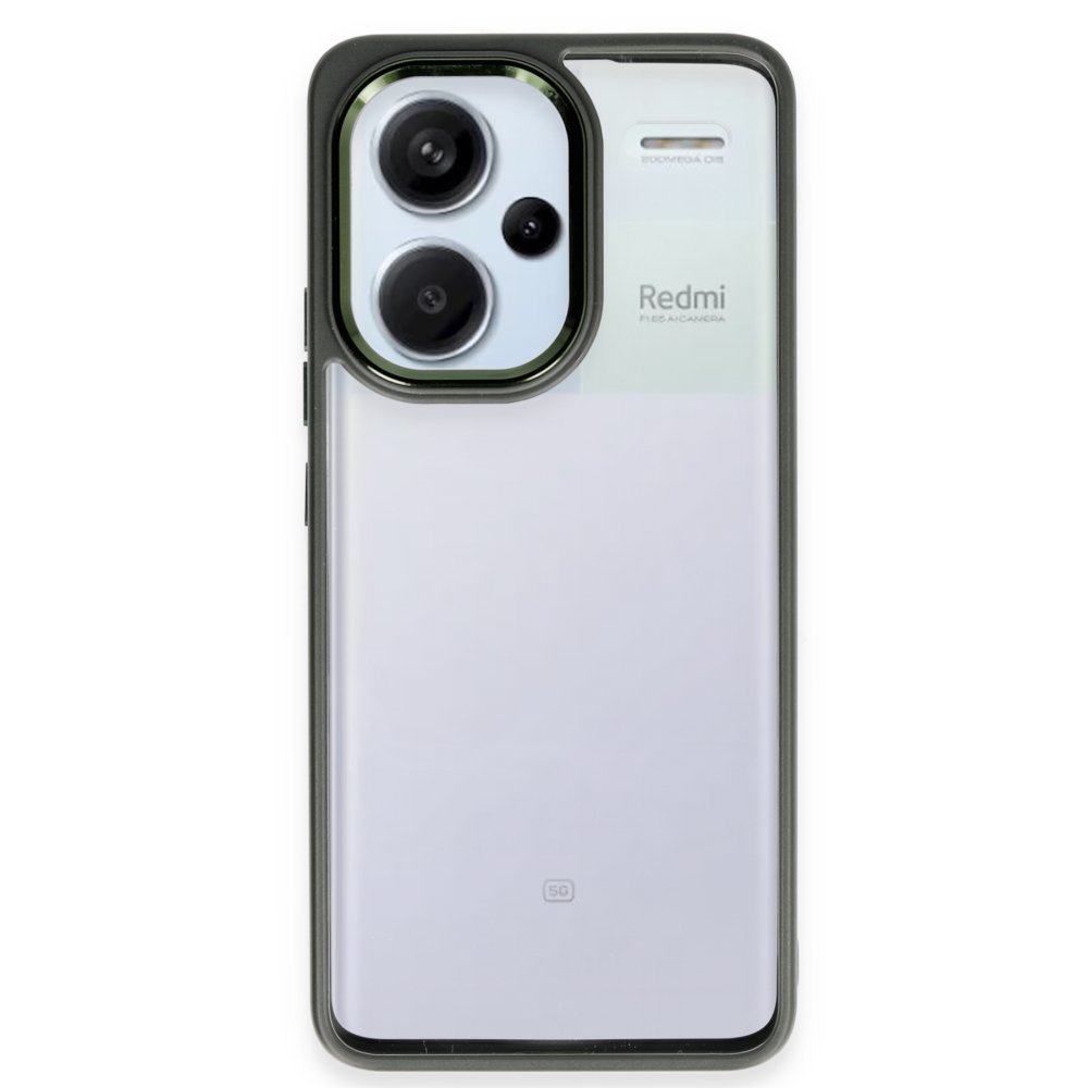 Redmi Note 13 Pro Plus Kılıf Power Silikon - Koyu Yeşil