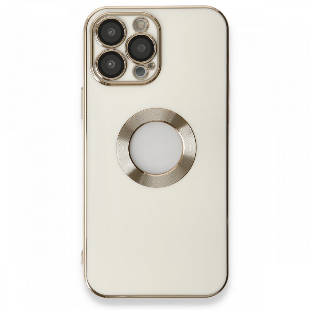  iPhone 13 Pro Kılıf Store Silikon - Beyaz