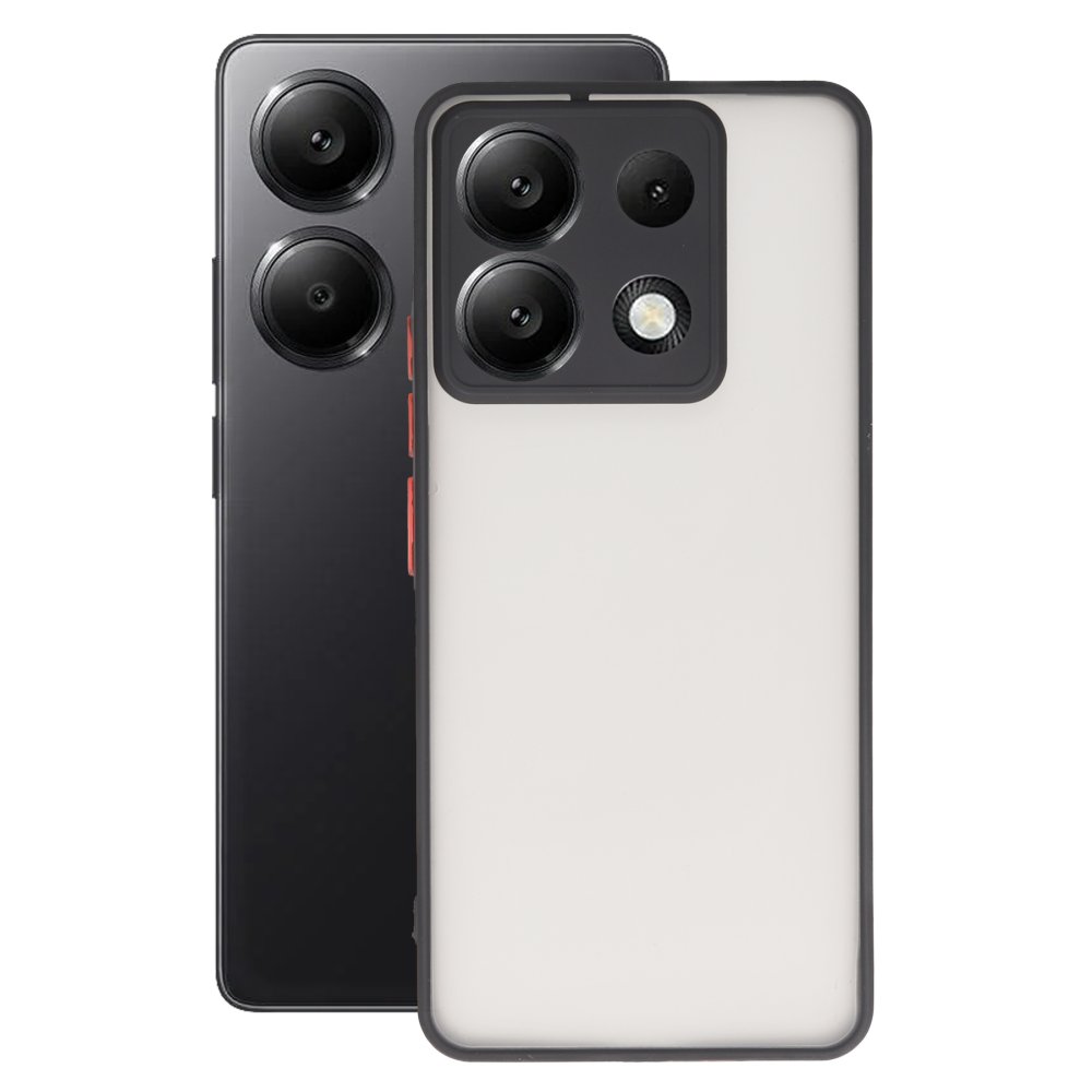 Xiaomi Poco X6 Kılıf Montreal Silikon Kapak - Kırmızı  Xiaomi Poco X6 Kılıf Montreal Silikon Kapak - Kırmızı