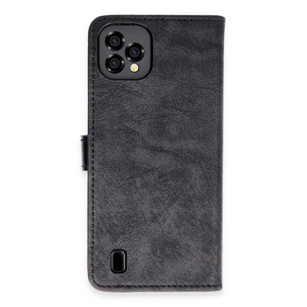  Reeder P13 Blue Plus 2022 Kılıf Trend S Plus Kapaklı Kılıf - Siyah