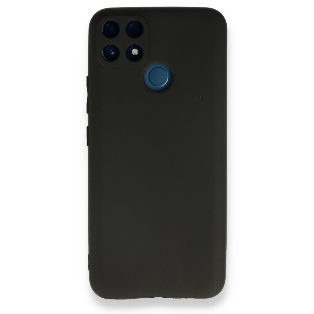  Realme C25s Kılıf First Silikon - Siyah