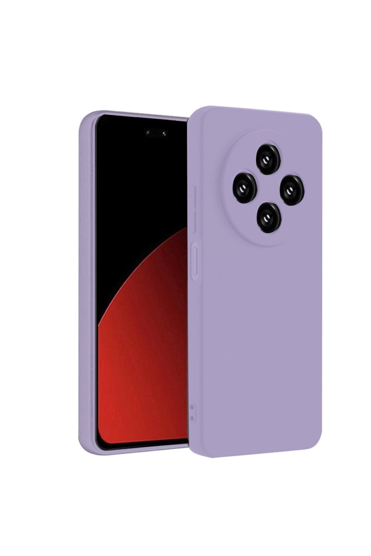 Redmi 14C Kılıf Nano içi Kadife Silikon - Lila Redmi 14C Kılıf Nano içi Kadife Silikon - Lila
