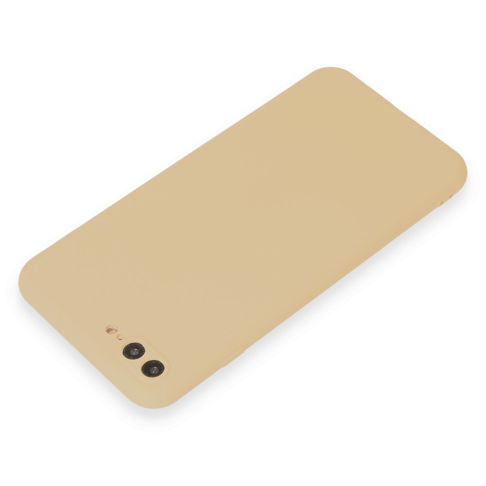  iPhone 8 Plus Kılıf First Silikon - Gold