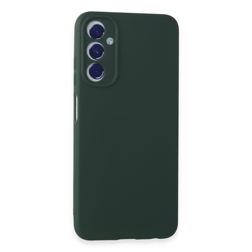  Samsung Galaxy A05S Kılıf First Silikon - Koyu Yeşil