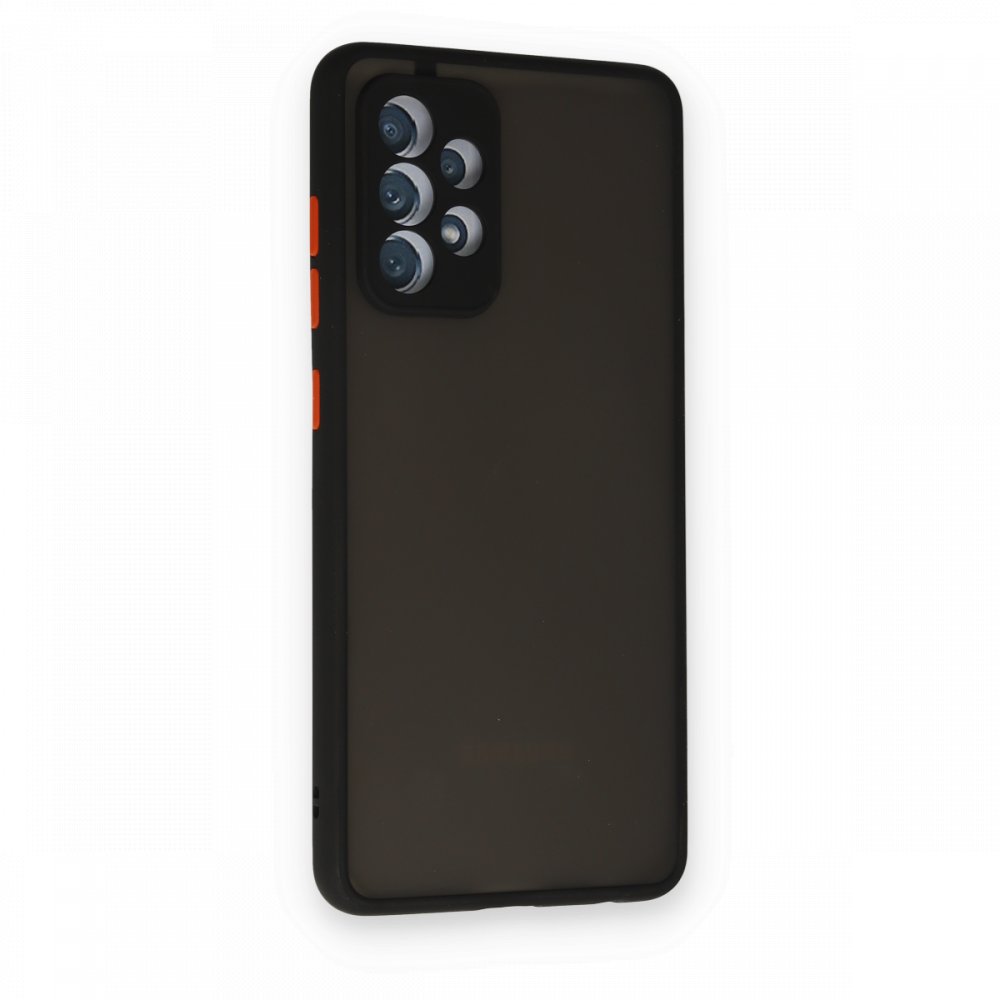  Samsung Galaxy A32 Kılıf Montreal Silikon Kapak - Siyah