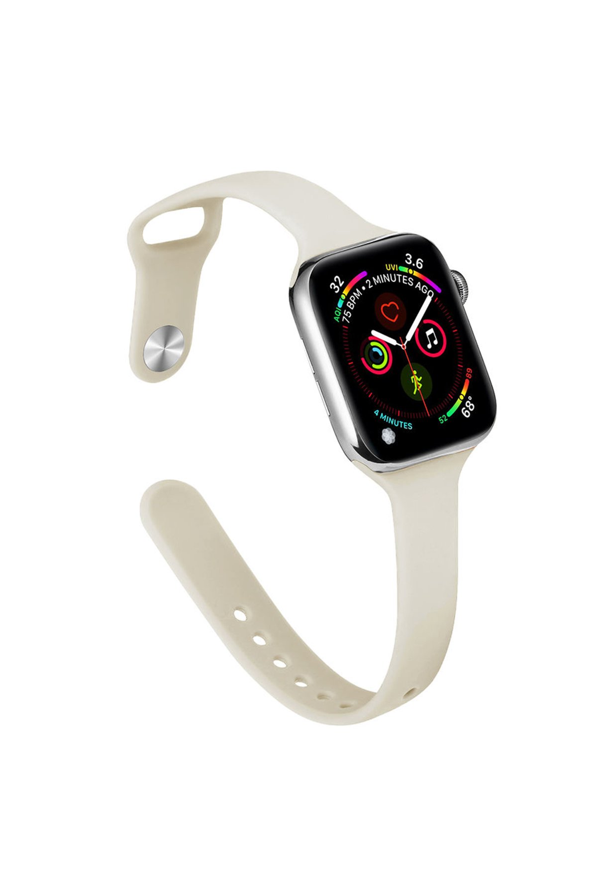 Apple Watch 42mm Klasik Kordon - Krem Apple Watch 42mm Klasik Kordon - Krem
