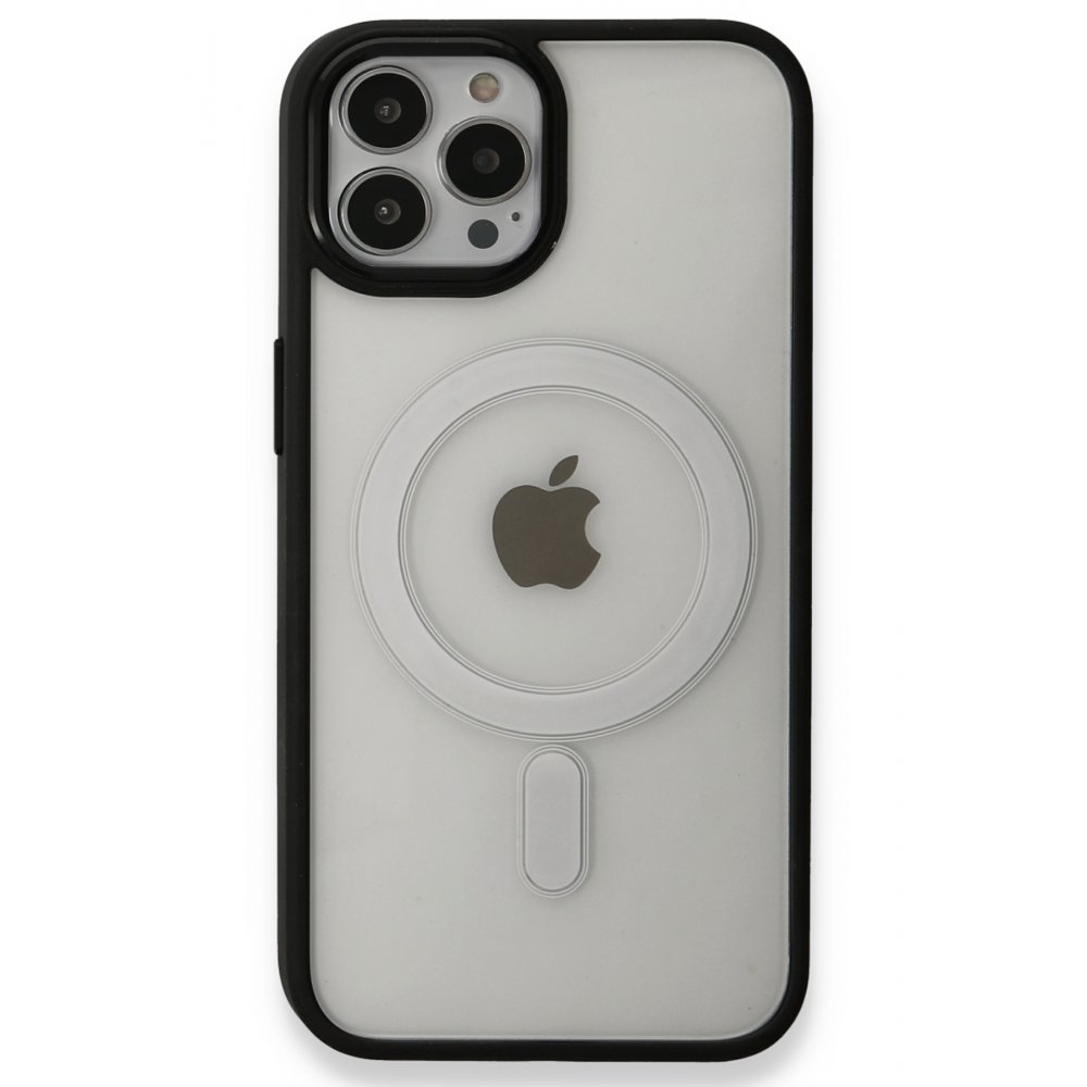  iPhone 13 Pro Kılıf Room Magneticsafe Silikon - Siyah