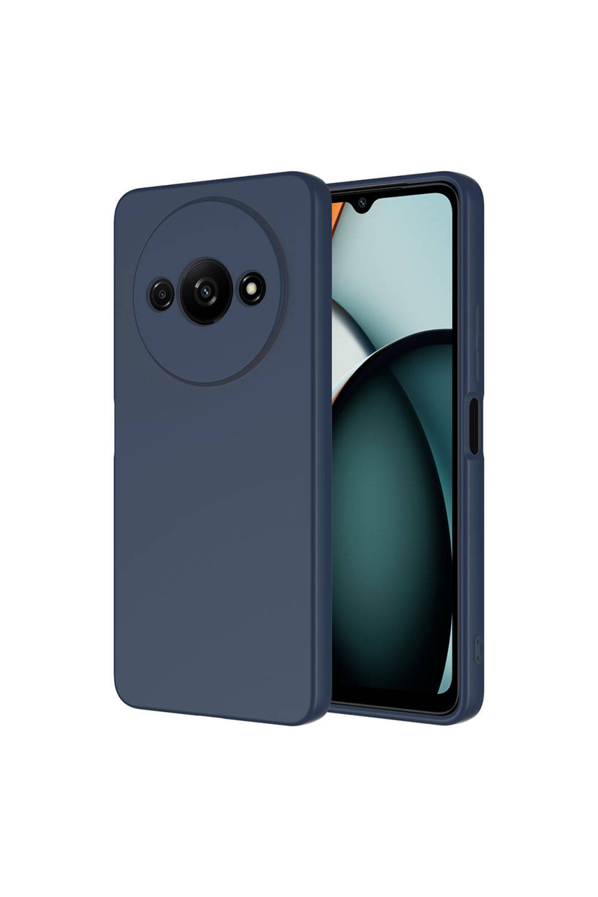 Realme C61 Kılıf First Silikon - Lacivert Realme C61 Kılıf First Silikon - Lacivert