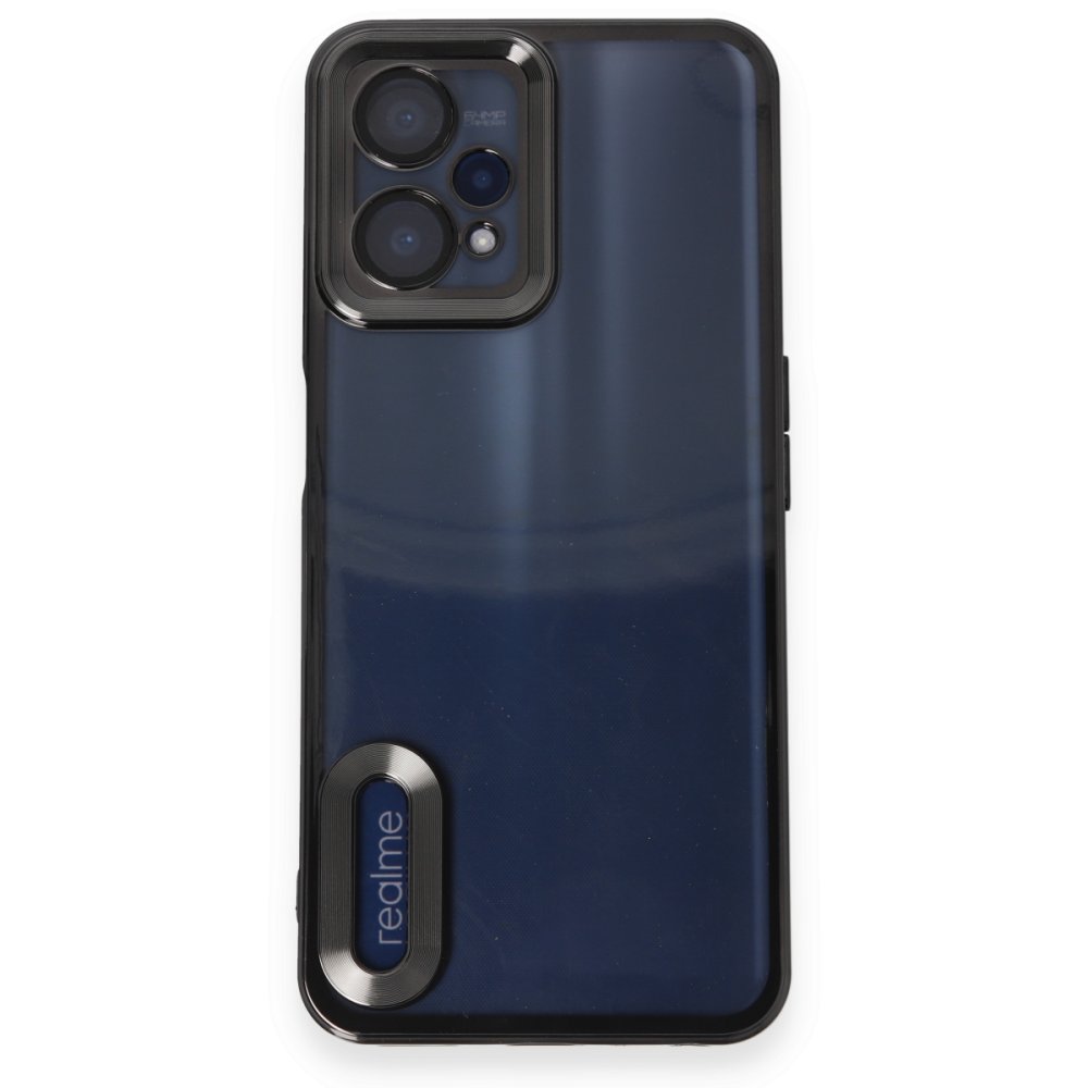 Realme 9 Pro 5G Kılıf Slot Silikon - Siyah  Realme 9 Pro 5G Kılıf Slot Silikon - Siyah