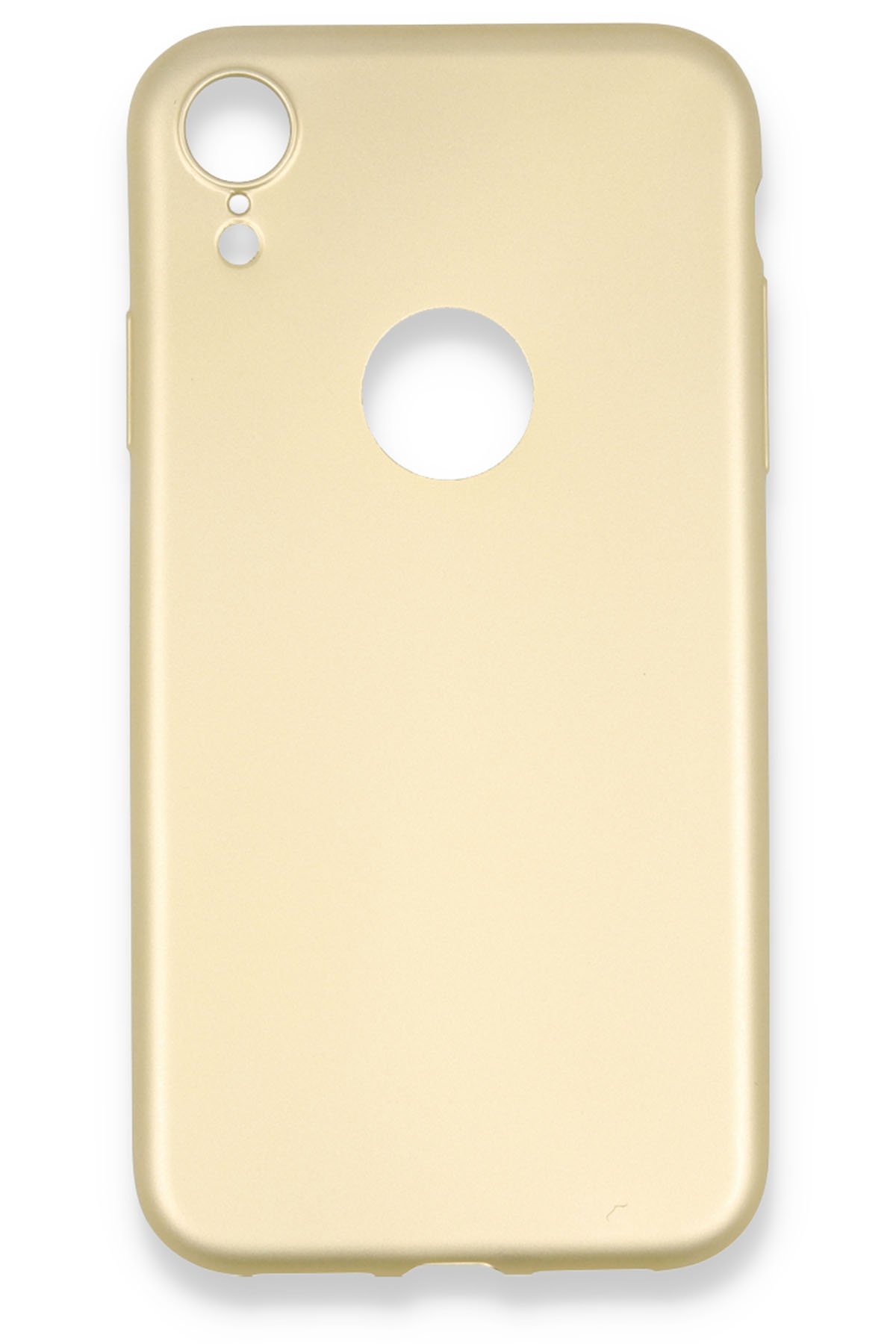  iPhone XR Kılıf First Silikon - Gold