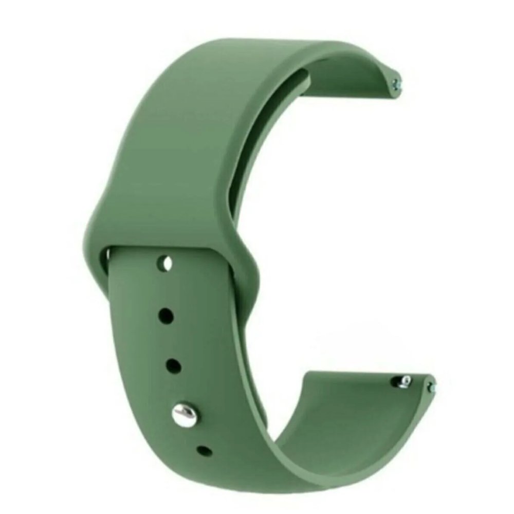  Huawei GT4 41mm 18mm Klasik Kordon - Haki Yeşil