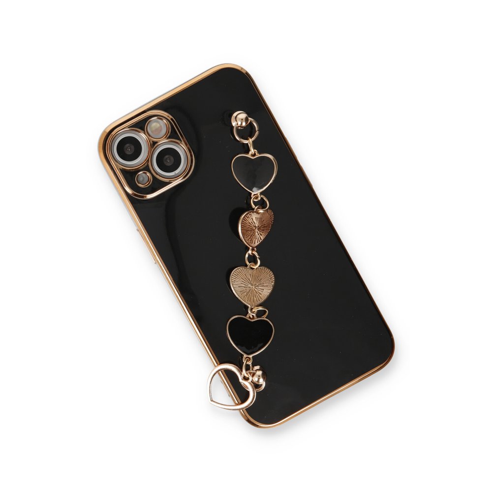 iPhone 14 Plus Kılıf Esila Silikon - Siyah  iPhone 14 Plus Kılıf Esila Silikon - Siyah