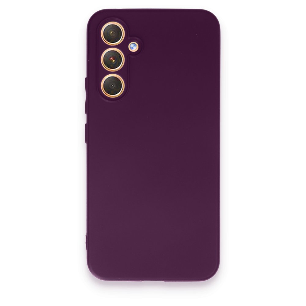  Samsung Galaxy A54 5G Kılıf First Silikon - Mor