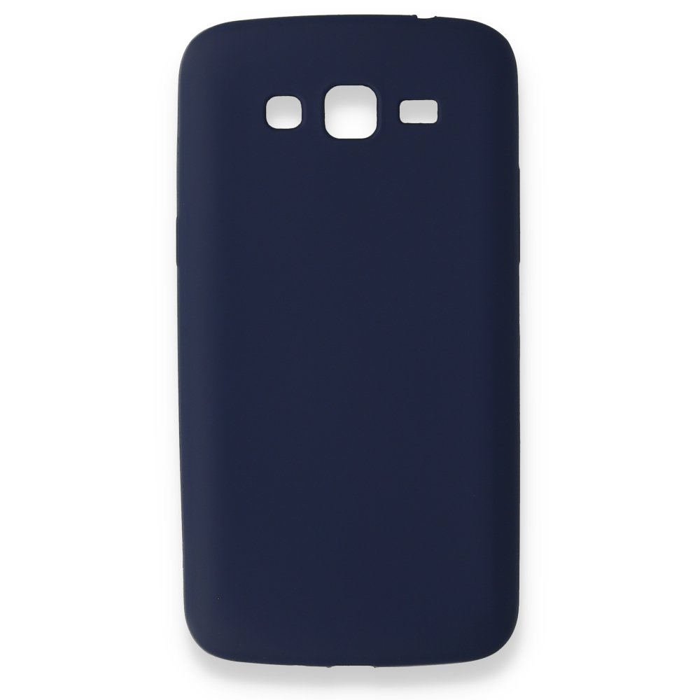  Samsung Galaxy Grand 2 Kılıf First Silikon - Lacivert