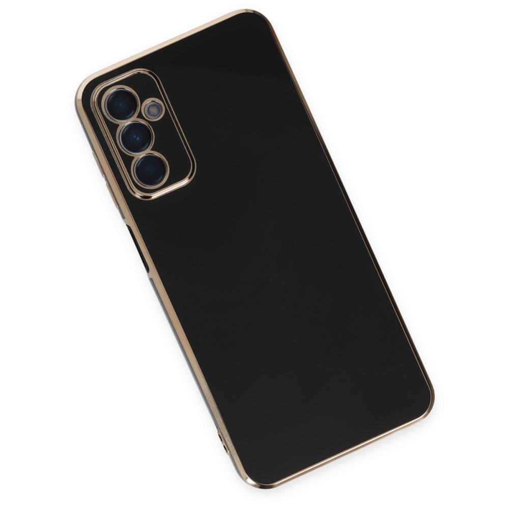  Samsung Galaxy A04S Kılıf Volet Silikon - Siyah