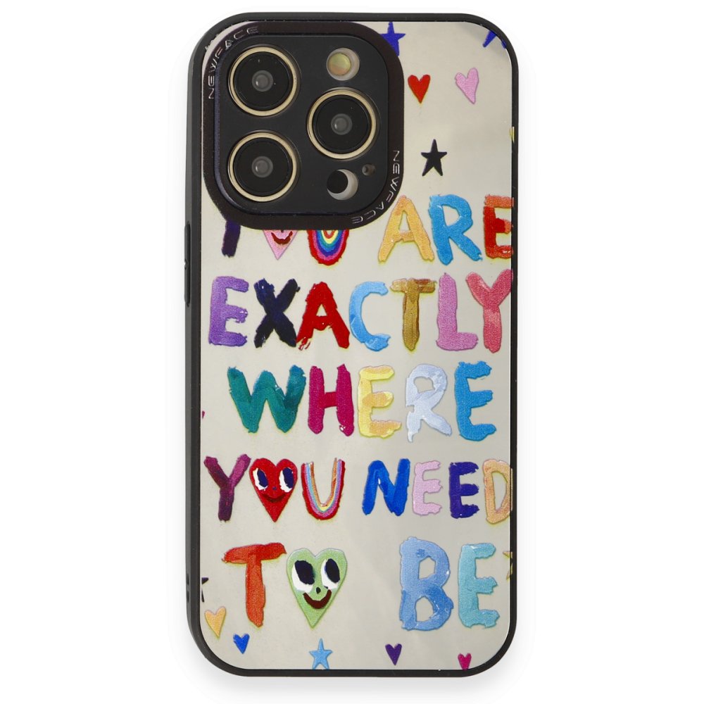  iPhone 12 Pro Max Kılıf Mirror Desenli Kapak - Mirror - 10