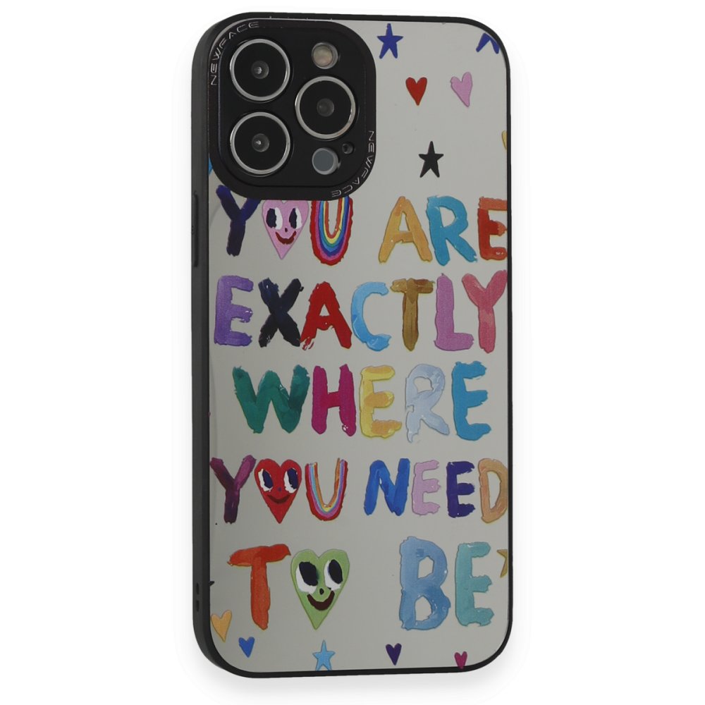 iPhone 14 Pro Max Kılıf Mirror Desenli Kapak - Mirror - 10  iPhone 14 Pro Max Kılıf Mirror Desenli Kapak - Mirror - 10