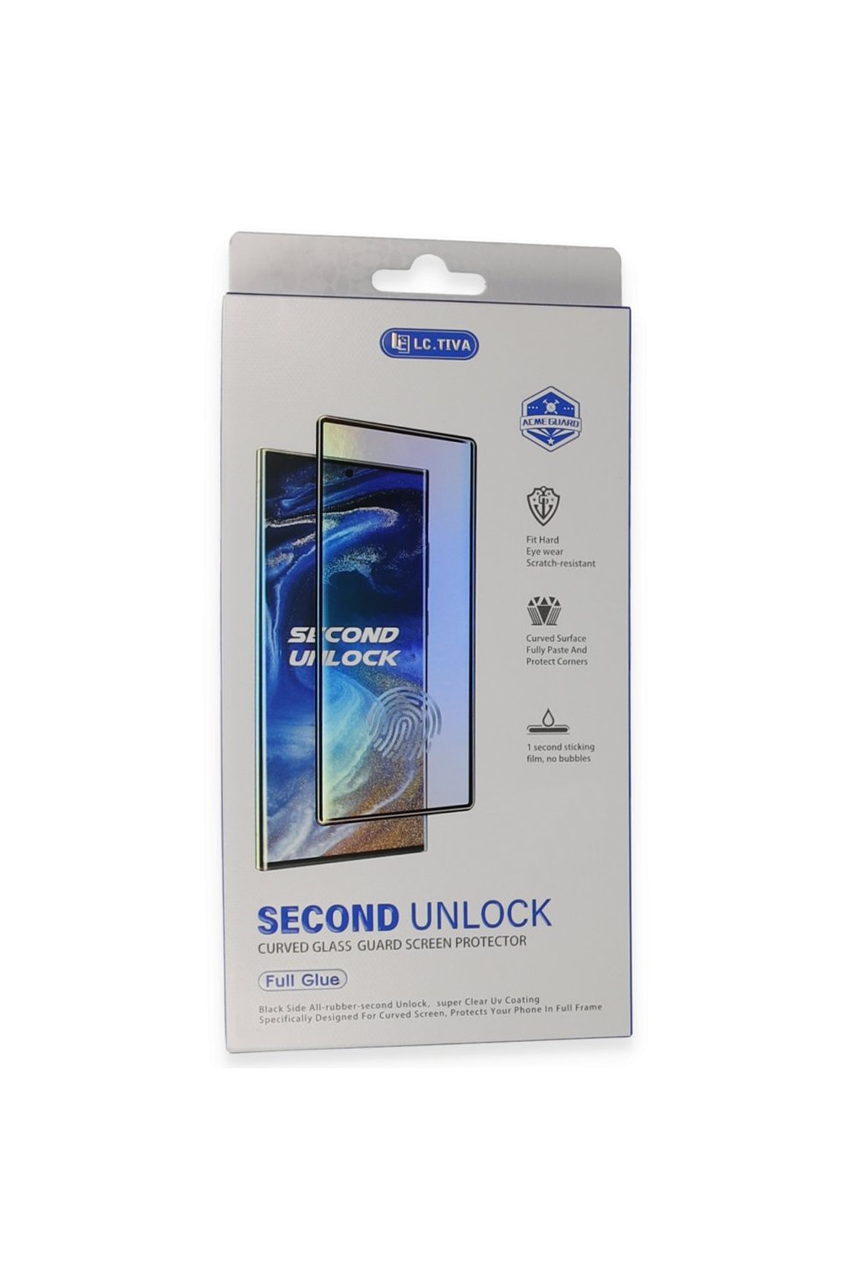  Samsung Galaxy S24 Ultra Durable Full Glue Curved Cam