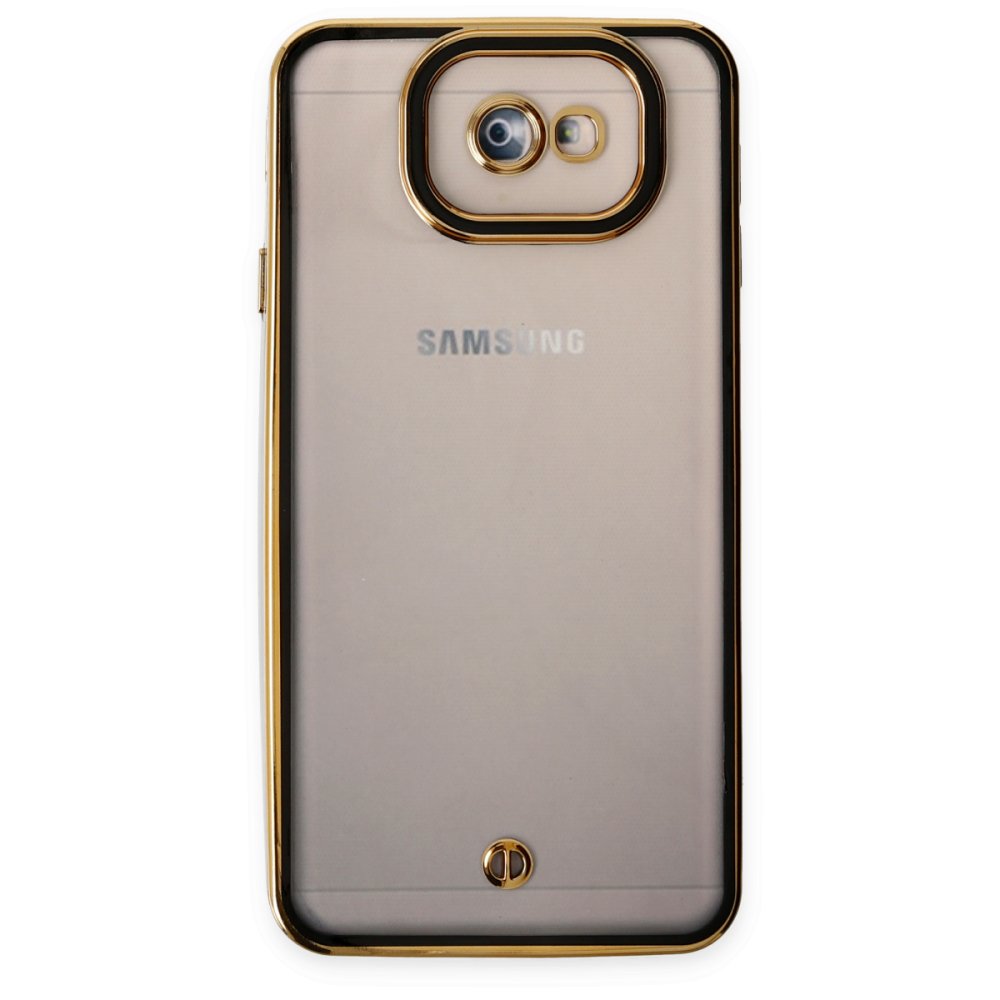  Samsung Galaxy J7 Prime Kılıf Liva Lens Silikon - Siyah