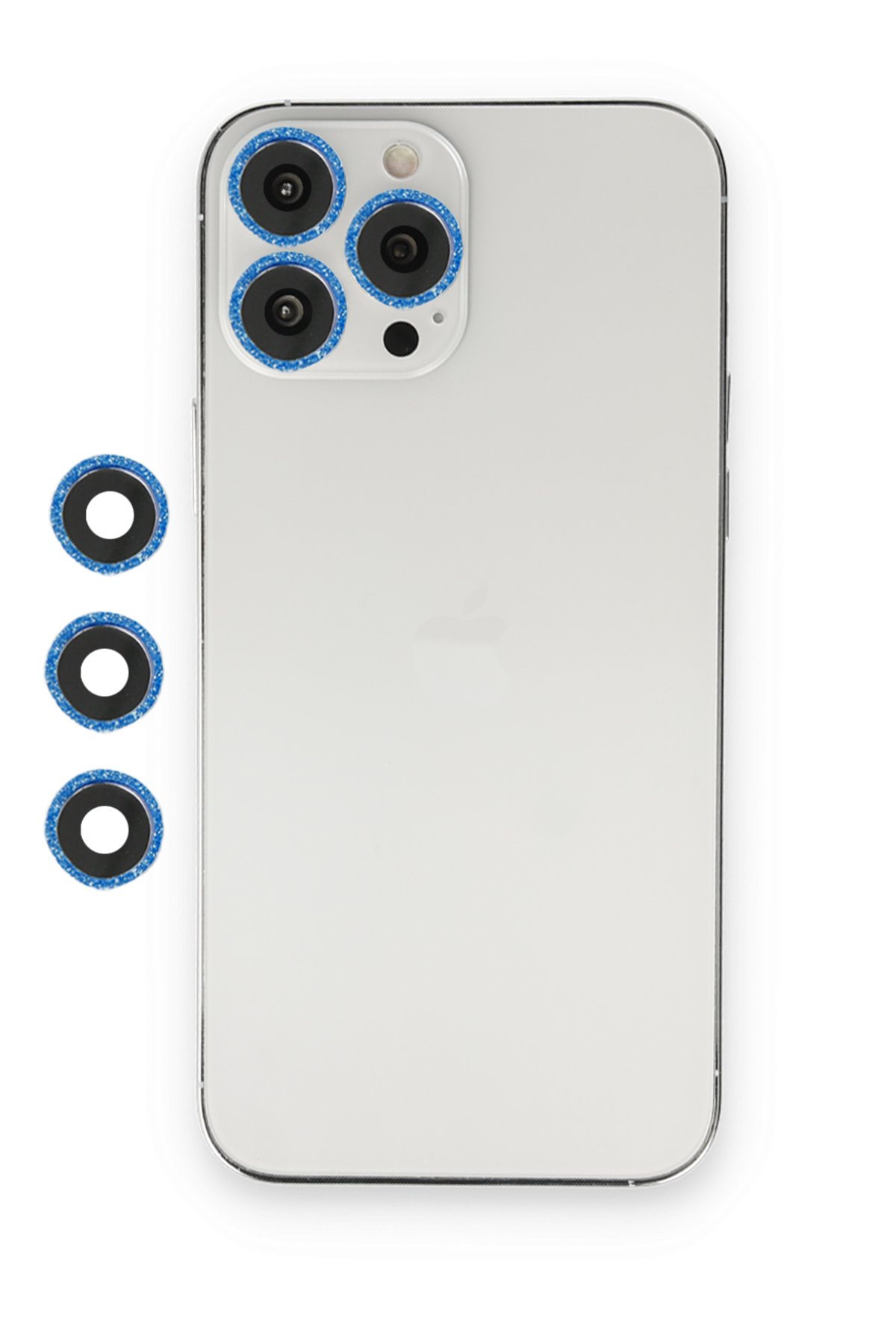  iPhone 13 Pro Shine Kamera Lens - Mavi