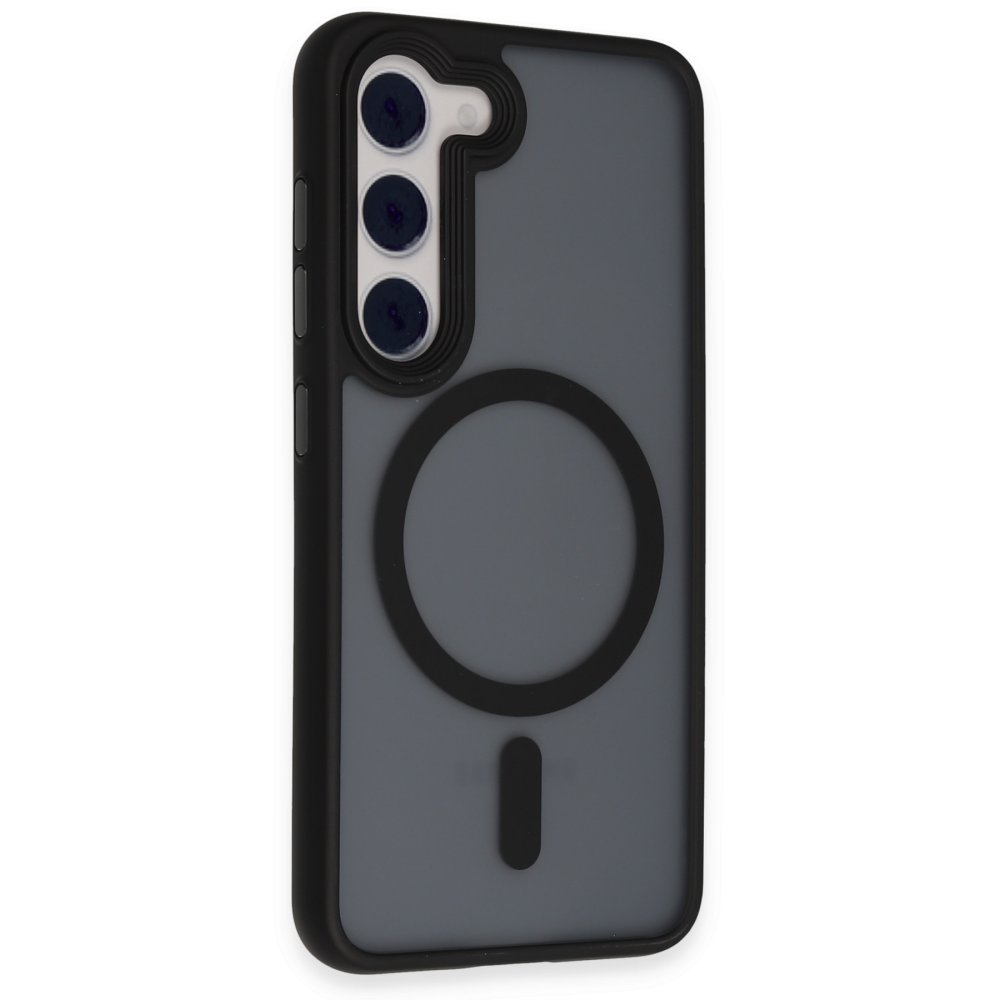  Samsung Galaxy S23 Kılıf Trex Magneticsafe Kapak - Siyah