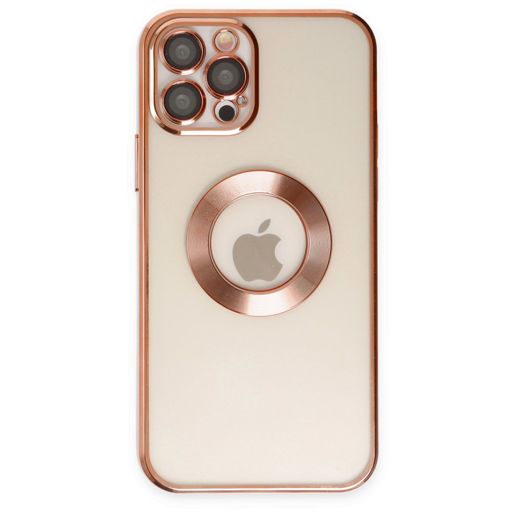  iPhone 12 Pro Max Kılıf Slot Silikon - Rose Gold
